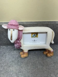 Ewe And Me By Toni Goffee Ewe Photo Frame Lucy NIB 2007 Enesco Border Fine Arts - Picture 1 of 13