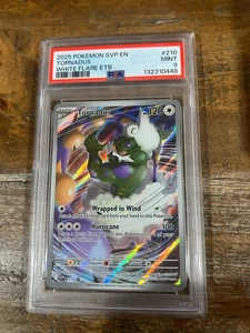 POKEMON 2025 White Flare SVP En ETB Promo TORNADUS #210 PSA 9 Mint RARE - Picture 1 of 2