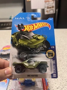 Hot Wheels 2015- HW Screen Time- Halo- UNSC Warthog- Green - Picture 1 of 6