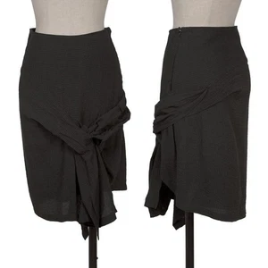 tricot COMME des GARCONS Silk Blend Knot Design Skirt Size M(K-160085) - Picture 1 of 12