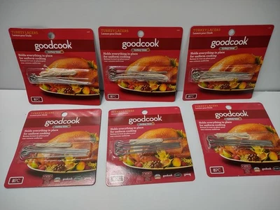 6 Good Cook Turkey Time Lacers W/ String Dinner Oven 8 Pieces Each 48 TOTAL NEW - Image 1 of 4