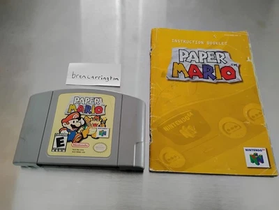 Paper Mario 64 (Nintendo 64, 2001) with manual - Image 1 of 4