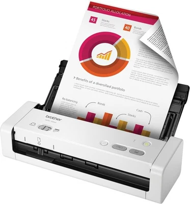 Brother Easy-to-Use Compact Desktop Scanner, ADS-1200, Fast Scan Speeds, - Image 1 of 3