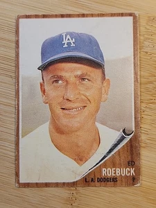 1962 Topps High # Ed Roebuck #535 VG - Imagen 1 de 3