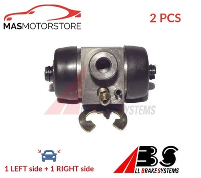 DRUM WHEEL BRAKE CYLINDER PAIR REAR ABS 2643 2PCS P FOR DAF 33 0.7 0.7L 21KW - Image 1 of 4