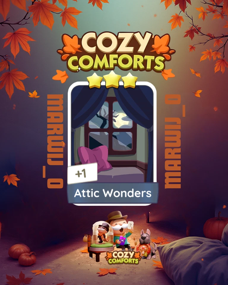 Attic Wonders - Monopoly Go set 11 - Image 1 of 1