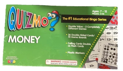 Quizmo Money : The #1 Educational Bingo Series—New & Sealed - Image 1 of 3