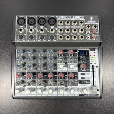 BEHRINGER XENYX 1202FX | 12-Input 2-Bus Mixer with FX Processor – Untested - Image 1 of 4