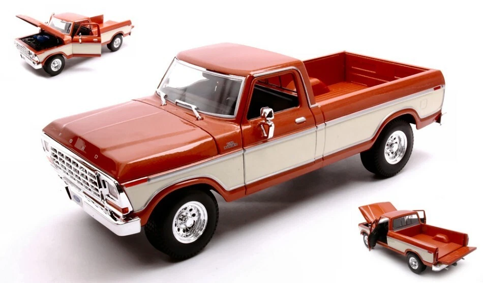 FORD F-150 PICK-UP 1979 BROWN 1:18 - Immagine 1 di 1