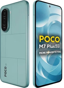 POCO M7 Plus 5G (Blue, 128 GB 6G B RAM) Snapdragon 6s Gen 3 5G Global Version - Picture 1 of 15