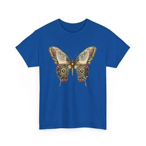 Aesthetic Butterfly Graphic Tee Women’s Cute Trendy Boho Oversized T-Shirt - Picture 1 of 10