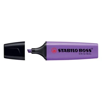 STABILO BOSS Textmarker 70/55 lavendel Keilspitze 2-5mm Leuchtstift Markierstift - Bild 1 von 3