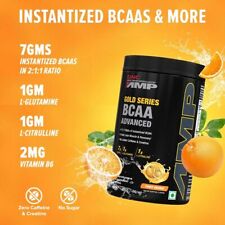 GNC AMP Gold Series BCAA Advanced (400gm) 30 Servings | Fastest Muscle Recovery