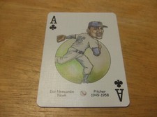 2005 Hero Decks Brooklyn/Los Angeles Dodgers Playing Card -Don Newcombe-