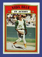 1972 TOPPS Vida Blue #170 NM