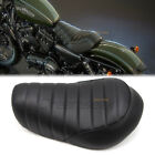 Front Rider Solo Seat Cushion for Harley Sportster Iron 883 XL883N 2016-21 Black