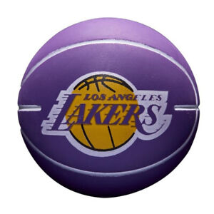 WILSON Los Angeles Lakers NBA team super mini (6cm) dribbler basketball [purple]