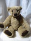 Artiste VINTAGE 1999 ours en peluche beige fourrure d'alpaga jointe 10" SUPER