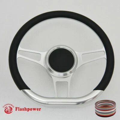 Volantes 14" Tipo D Billet Hot Rod GM Buick Riviera Lesabre Foto 1 de 4