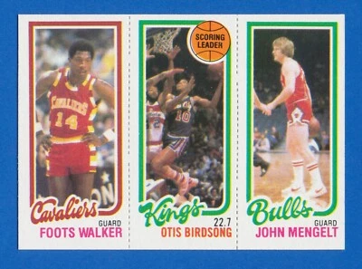 1980-81 Topps SET BREAK #48 122 60 John Mengelt Otis Birdsong Foots Walker - Image 1 of 3
