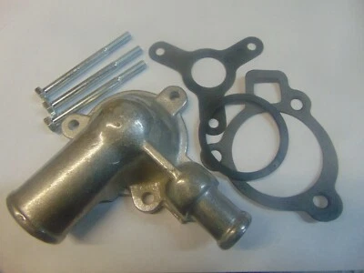 Ford V6 2.8 Capri/Granada/TVR/Panther/Scimitar Front Thermostat housing 1977-86 - Image 1 of 3