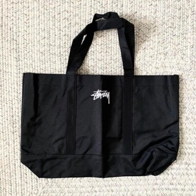 Nuevo Bolso de Mano Stussy Bolso de Hombro Negro Foto 1 de 4