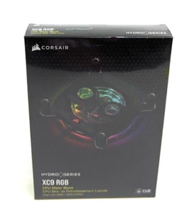 T CORSAIR Hydro X Series XC9 RGB CPU Water Block Intel LGA 2066 AMD STRX4 Blk - Picture 1 of 6