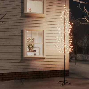 LED-Baum mit Kirschblüten Warmweiß 368 LEDs 300 cm - Bild 1 von 7