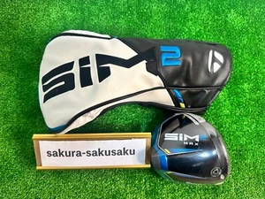 TaylorMade SIM2MAX 9deg Driver Head Only with Head Cover Right-Handed New - Picture 1 of 11