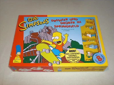 Die Simpsons - Drunter und drüber in Springfield - mit 8 Figuren - Cool ! - Bild 1 von 4