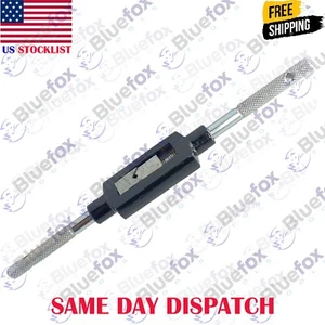 5/32 - 1/2 (M6 - M12) Straight Handle Tap Wrench, 11" Overall Length - Picture 1 of 3