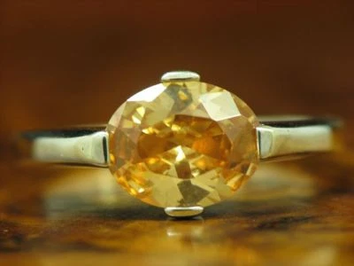 925 Sterling Silber Ring mit Zirkonia Besatz / Echtsilber / RG 57 / 3,7g - Bild 1 von 3