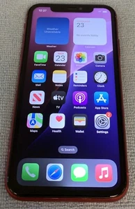 Apple iPhone 11 - 256GB - (produkt) czerwony (odblokowany) (NALEŻY PRZECZYTAĆ OPIS) - Zdjęcie 1 z 3