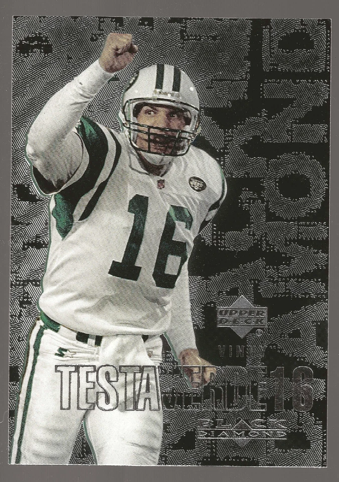 2000 Upper Deck Black Diamond Vinny Testaverde #78 - Image 1 of 1