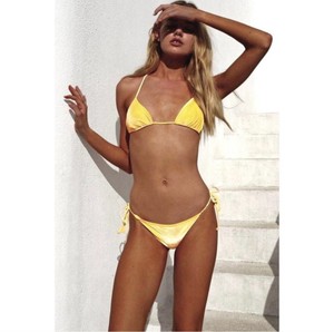 triangl one piece swimsuit