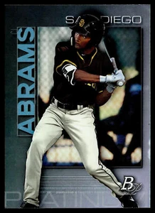 2020 Bowman Platinum #TOP-10 CJ Abrams Top Prospects - Picture 1 of 2