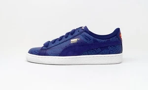 PUMA Basket Superman Sodalite Blue White Junior Youths Big Kids Girls Boys Shoes - Picture 1 of 6