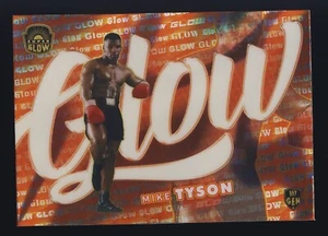 2021 Super Break The Bar Glow Insert Parallel #92 Mike Tyson Boxing Legend HOF - Picture 1 of 2