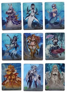 Monster Girl Encyclopedia Cards R Rare Complete Set Doujin Waifu ACG - Picture 1 of 3