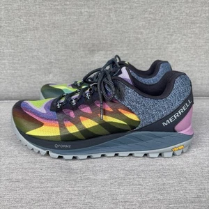 Merrell Womens Antora 2 Trail Running Shoes 7.5w Rainbow J135430w Hiking Sneaker - Picture 1 of 17