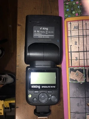 Viking Speedlite Electronic Flash Vk750 Used - Image 1 of 4