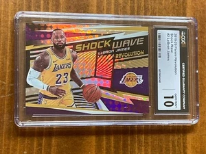 LeBron James CGC 10 Gem Mint Panini Card (“Shock Wave”) - Picture 1 of 3