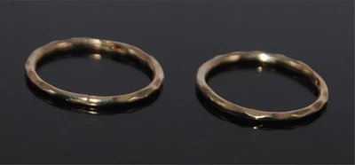 Par de durmientes de oro de 9 quilates Foto 1 de 3