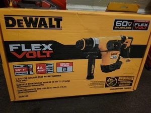 DeWalt, 60V MAX, 1-1/4 in., Brushless, Cordless, SDS, PLUS Rotary Hammer Tool - Picture 1 of 2