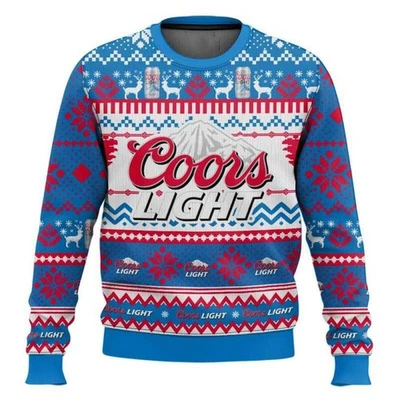 Coors Light Christmas Ugly Sweater - Image 1 of 3