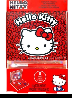 Hello Kitty Townley Eyeshadow Palette with Mirror Brush 8 Shades - Image 1 of 4