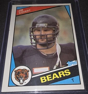 1984 Topps Jim Covert #222 (RC) Rookie Card Football Chicago Bears HOF - Bild 1 von 7