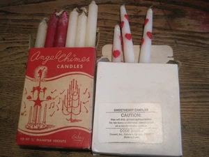 Vintage Kerzen für schwedisches Engelsspiel von EMKAY & HERZKERZEN - 18 KERZEN - Bild 1 von 2