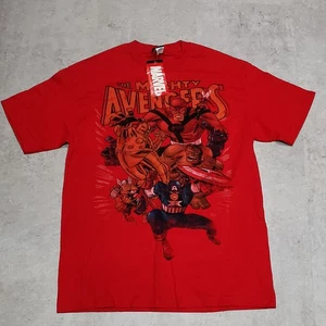 Neu mit Etikett 2007 Mad Engine Marvel Zombie Avengers Shirt HERREN Zombie Superheld Rundhalsausschnitt - Bild 1 von 10