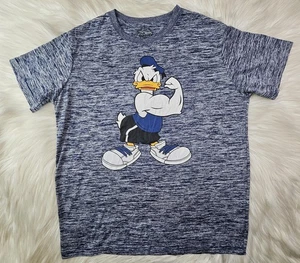 Vintage Disney Donald Duck "Muscle Duck" Grafik T-Shirt Gr.(s) lustig Tee - Bild 1 von 6